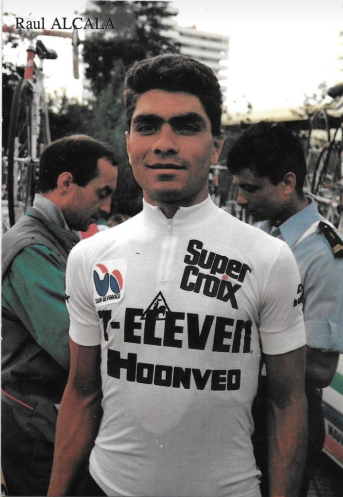 DavidFaitelson_'s tweet photo. Raúl Alcalá, en 1987, hace casi 40 años, campeón juvenil del Tour de Francia… https://t.co/3hSxJQX7Fk