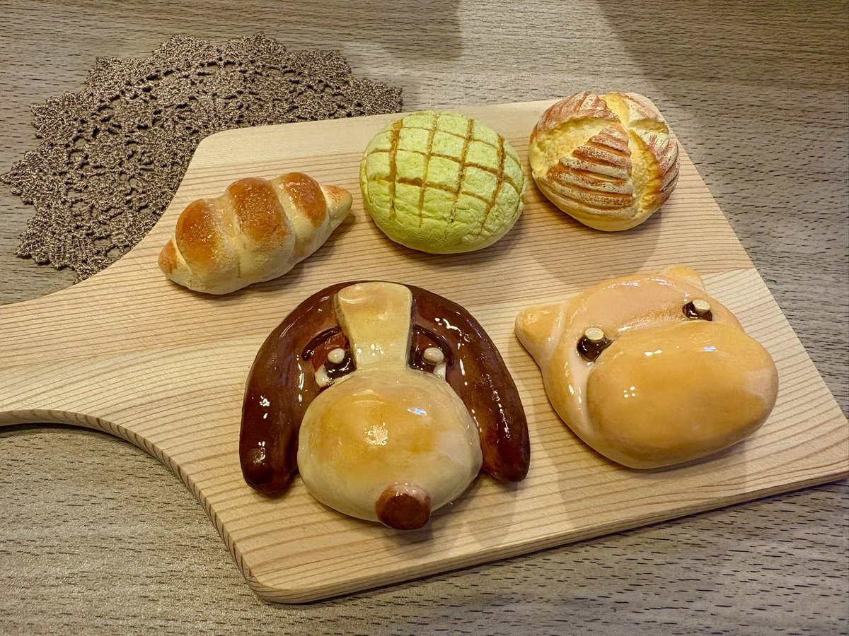 mochi0508mochi's tweet photo. わんぶたベーカリー🥐🥯🥖 https://t.co/Nk3cMwR6cz