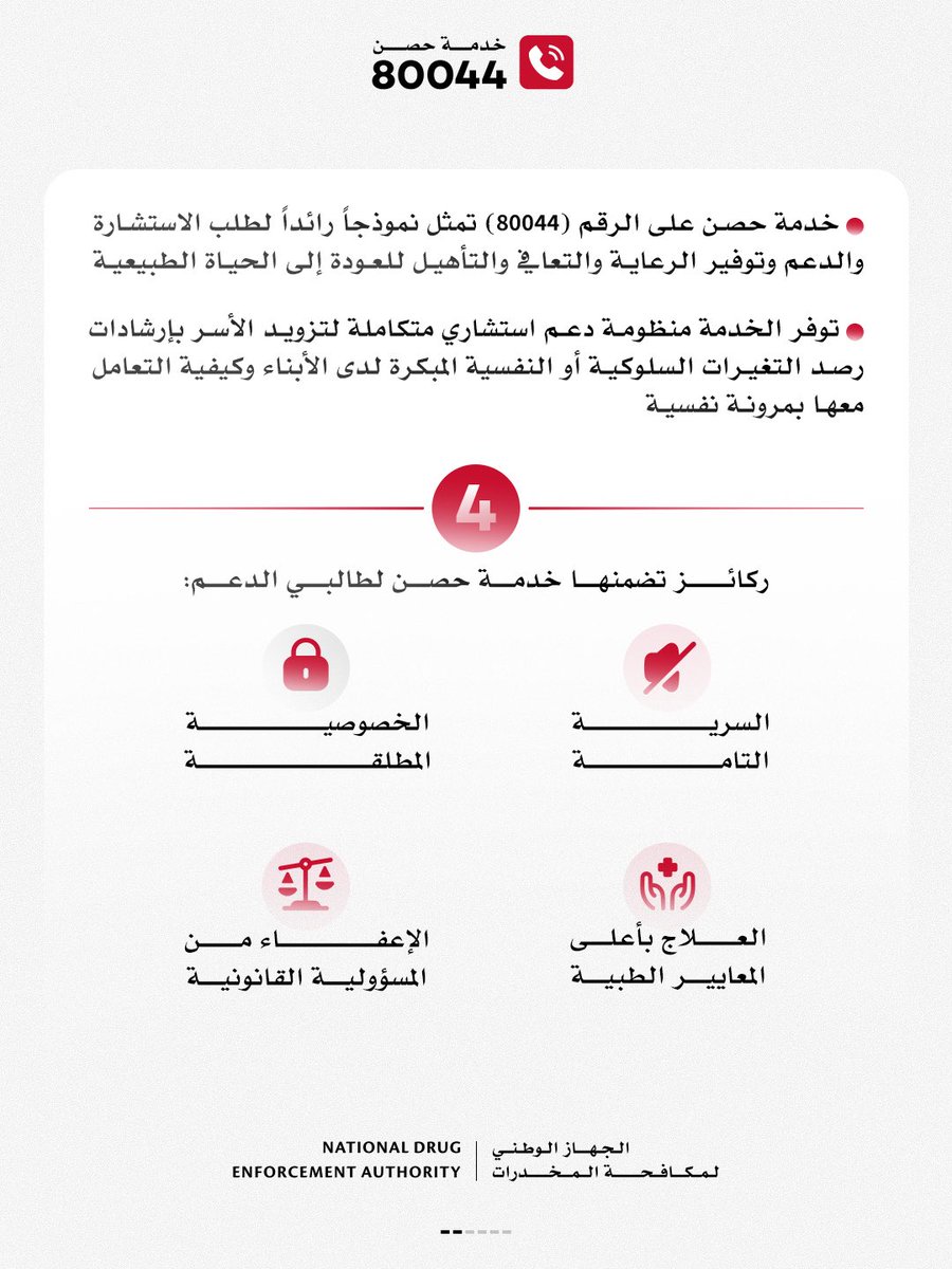 الجهاز الوطني لمكافحة المخدرات tweet media