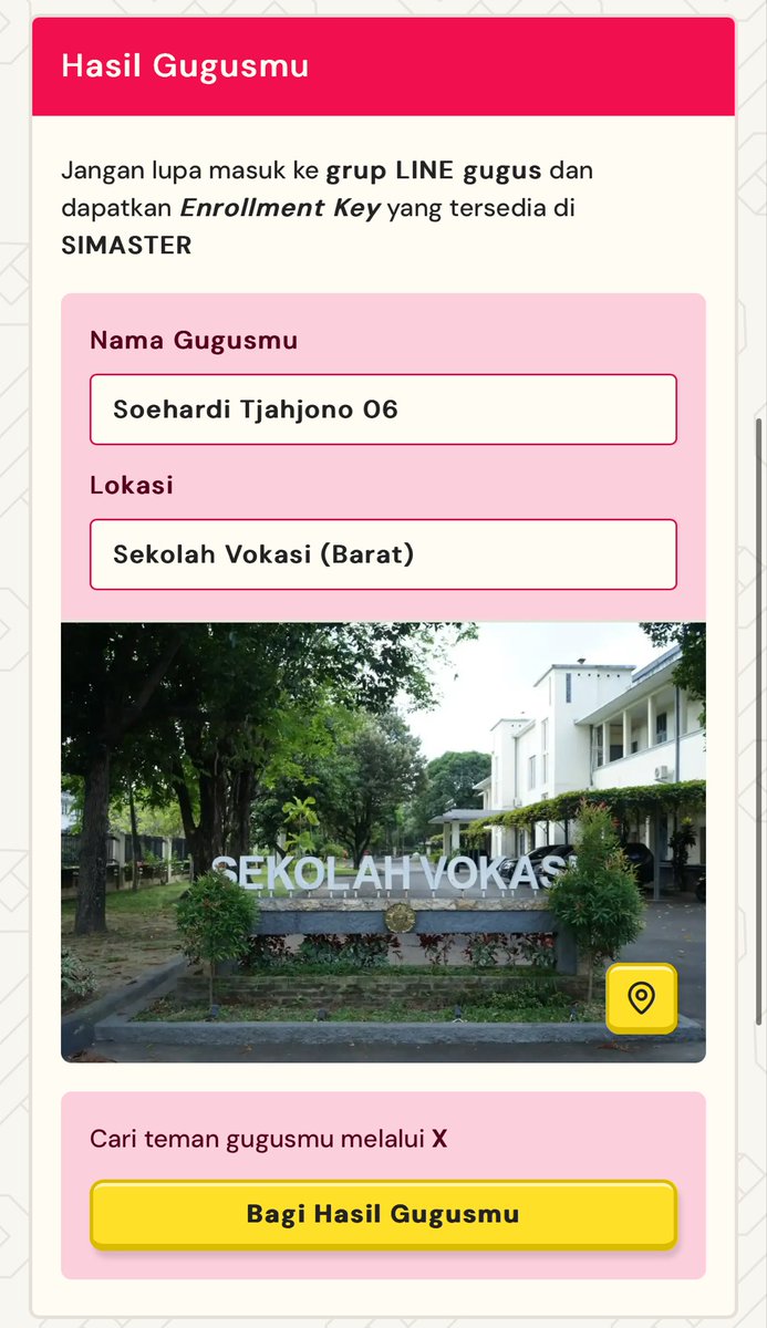 nalaotwengineer's tweet photo. Teman teman dapatttt gugus manaa? #gamada #pionir https://t.co/kKCKsQX7Kf