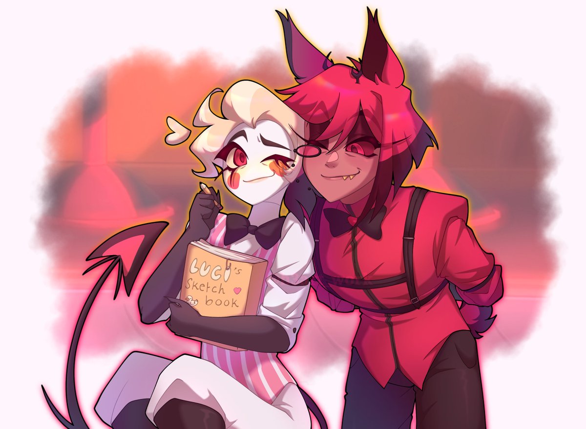 h3art_work's tweet photo. I did this artstyle study a few months ago and was really happy with the entire thing, but somehow I forgot to upload it!!! oops xdd

#HazbinHotel #radioapple https://t.co/yUPWk5agtO