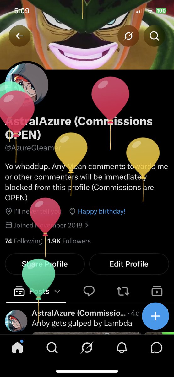 AzureGleamer's tweet photo. Oh no the Balloons are baaaaaack- https://t.co/s4Ojb1dWYj