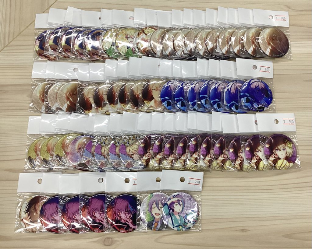 🐨入荷情報🐨】 プロジェクトセカイより、 グリッター缶バッジが各種