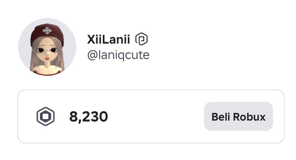 dilarh28's tweet photo. ready robux via send
stock banyak yaa
14K/100r

Fast &amp; Clean ✨
Fast respon WA yaaa~

#zonauang #zonajajan #zonaba #robloxindo #robuxmurah https://t.co/hZ9BNp23q1