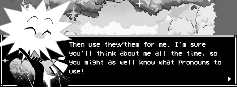 antibeaneverybo's tweet photo. i like how normalized it is in isat's world to say your pronouns as well when you introduce yourself https://t.co/F8rS5JThZk