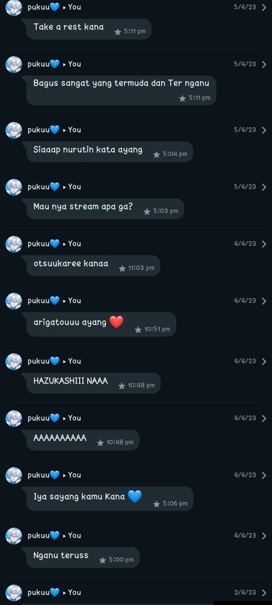 tututalbino's tweet photo. ini bukti ssan di 2023 (GW NYELEM BNGT NIH ANJIR), dia sering bngt manggil gw sayang, bilang love you. pas saat itu, sekali lagi, GW MASIH SMP KELAS 2 DAN DIA TAU. ya bayangin aja lah, dipanggil sayang sama org yg "diidolain", gw ya seneng aja gituloh https://t.co/1sOygcMf43