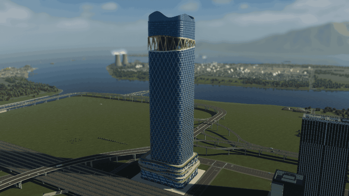 marunionizuta's tweet photo. Torch TowerをCities Skyline2で使えるようにしました。
#b3d https://t.co/NKYO24ivsb