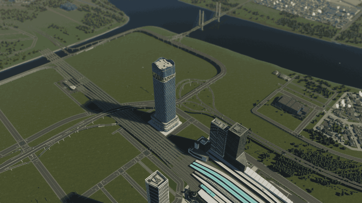 marunionizuta's tweet photo. Torch TowerをCities Skyline2で使えるようにしました。
#b3d https://t.co/NKYO24ivsb