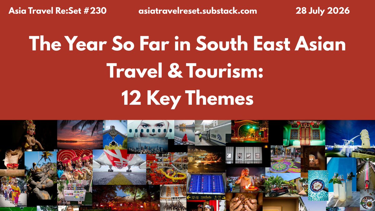 BowermanGary's tweet photo. What are the top takeaways from the 2026 year so far in South East Asian travel &amp; tourism?
https://t.co/yWStklQvT4 https://t.co/draQn72hOb