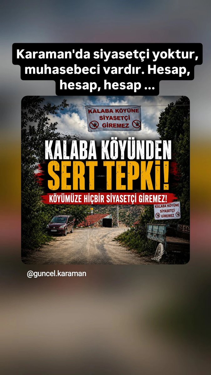 basakteyze's tweet photo. Karaman'da siyasetçi yoktur, siyaseti çok seven muhasebeciler vardır. Hesap defter işleri bu kadar yoğunken mahallelerin, köylerin, yetimlerin, kalenderlerin, sokaktaki canların sorunları ile uğraşamazlar. https://t.co/U6nkaWouzI