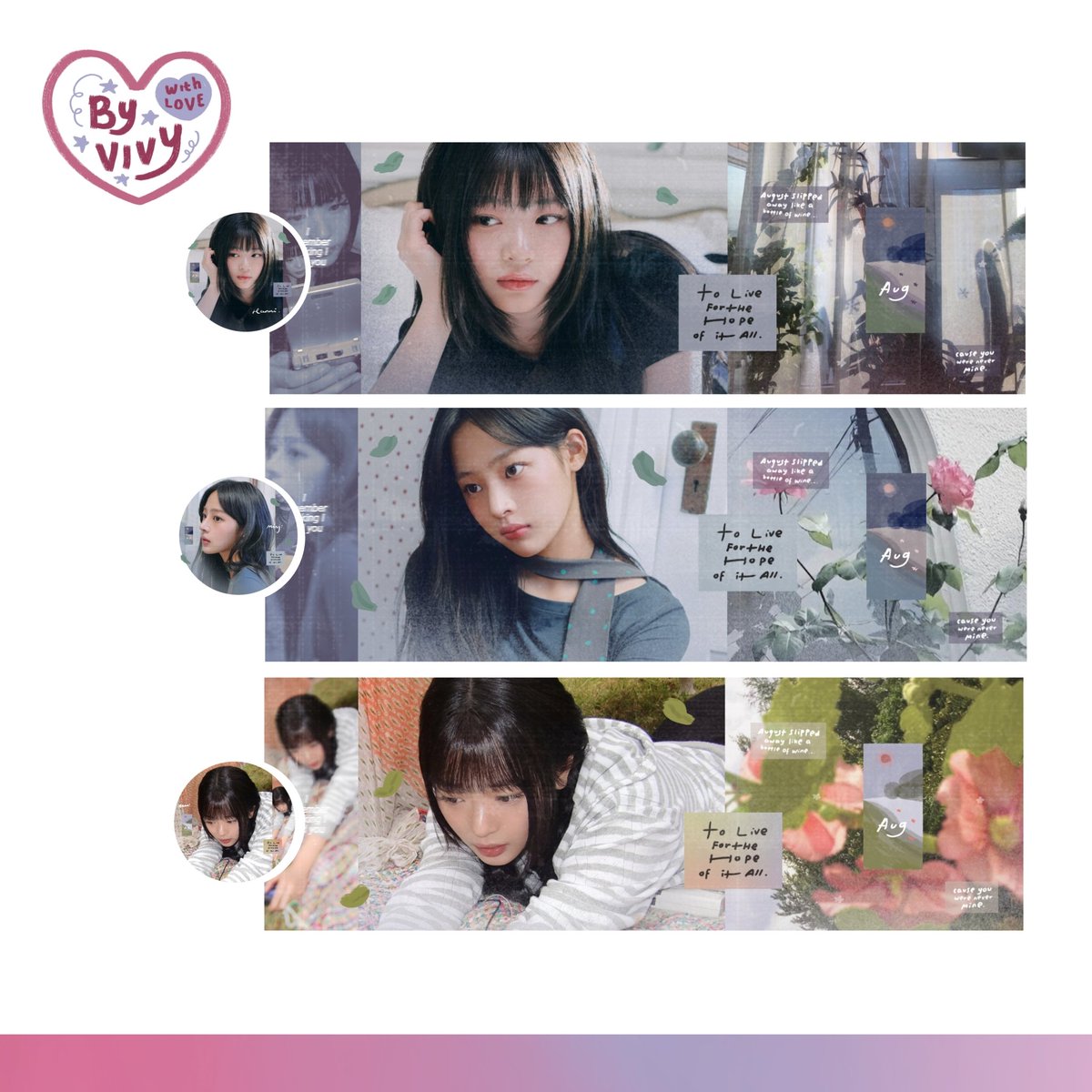 YVELlSSE's tweet photo. help repost, please?
terima kasih banyak! 🫶🏻

selamat sore! ₍ᐢ. .ᐢ₎♡
vivy bawa 6 ready stock layout august 🍃 &amp; whimsy 🛼 yang bisa dijemput sekarang juga ke dm atau teleku (https://t.co/BD9MhYDTJK) <3 jangan lupa cek ALT dulu untuk detailnya ya! 🤍

#zonauang #zonaba https://t.co/0Pecwcexl1