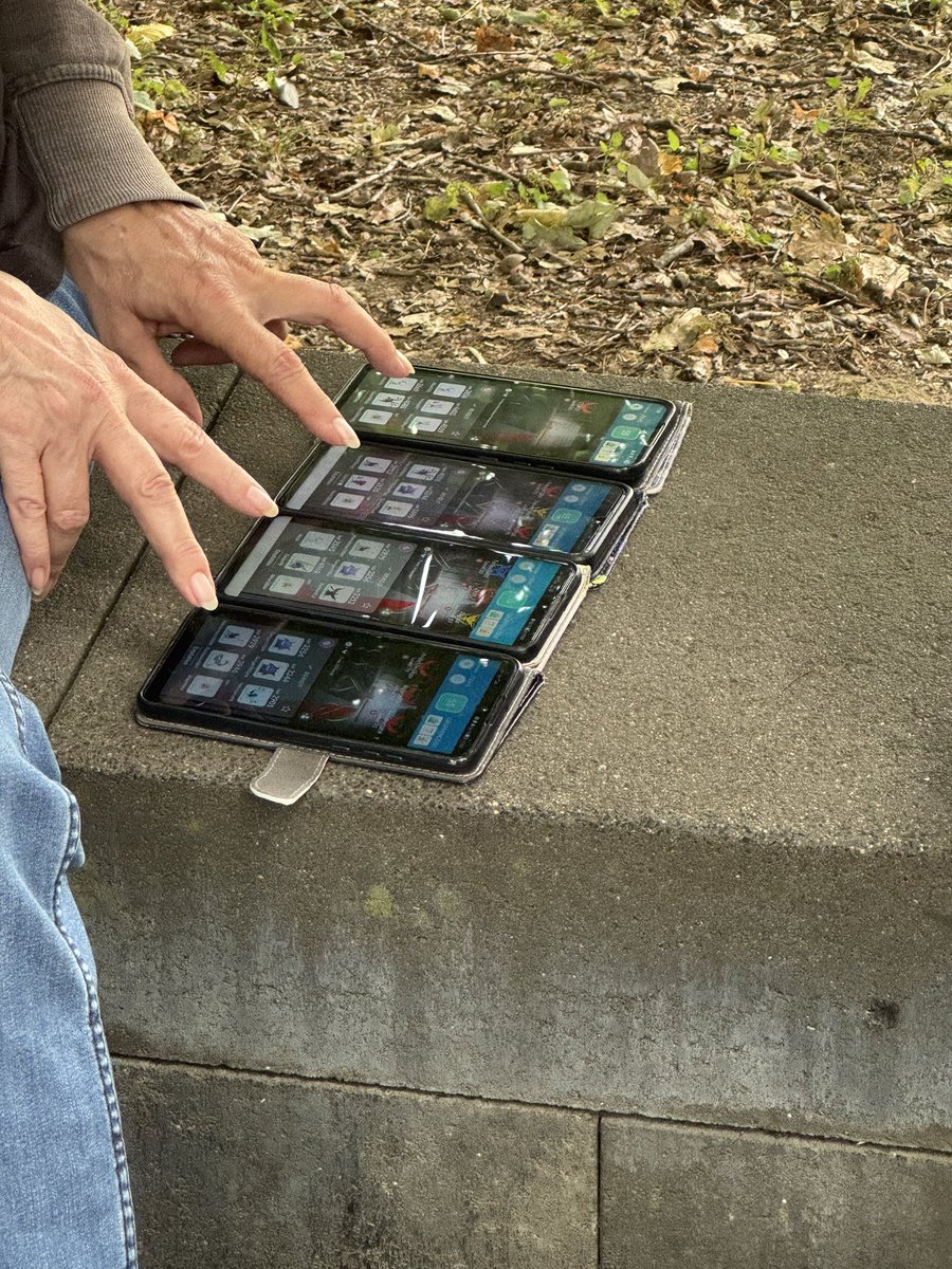 gamepaddy's tweet photo. hier wird fleißig pokémon go gezockt https://t.co/zxWSLos7vS