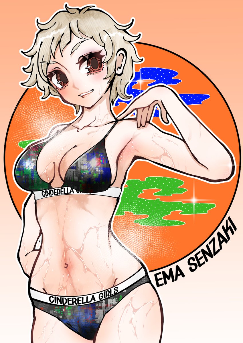 weathervane320's tweet photo. 仙崎恵磨ちゃんはこういう系の水着めっちゃ似合いそうていう絵です🙏✨✨ https://t.co/sSyHr8YePT