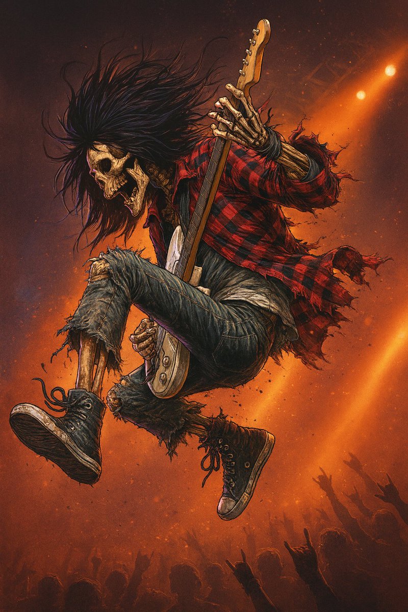 redmask1379's tweet photo. 🎸 When music outlives the body, only the soul keeps playing. 🔥
If you enjoy dark fantasy and digital art, explore more on my Zora: https://t.co/A0y5h1IkSL⁠
#Zora #Base #DigitalArt #DarkFantasy #Rock #NFTArt https://t.co/ayvgxM6k6U
