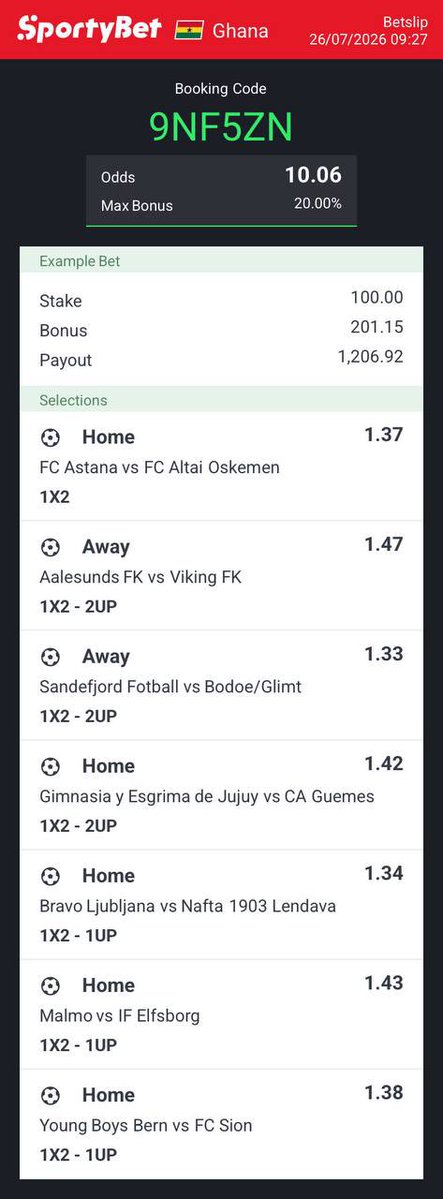 GameAnalyst3's tweet photo. 10+ Odds for the Day - 9NF5ZN https://t.co/m54Vok7kGa
