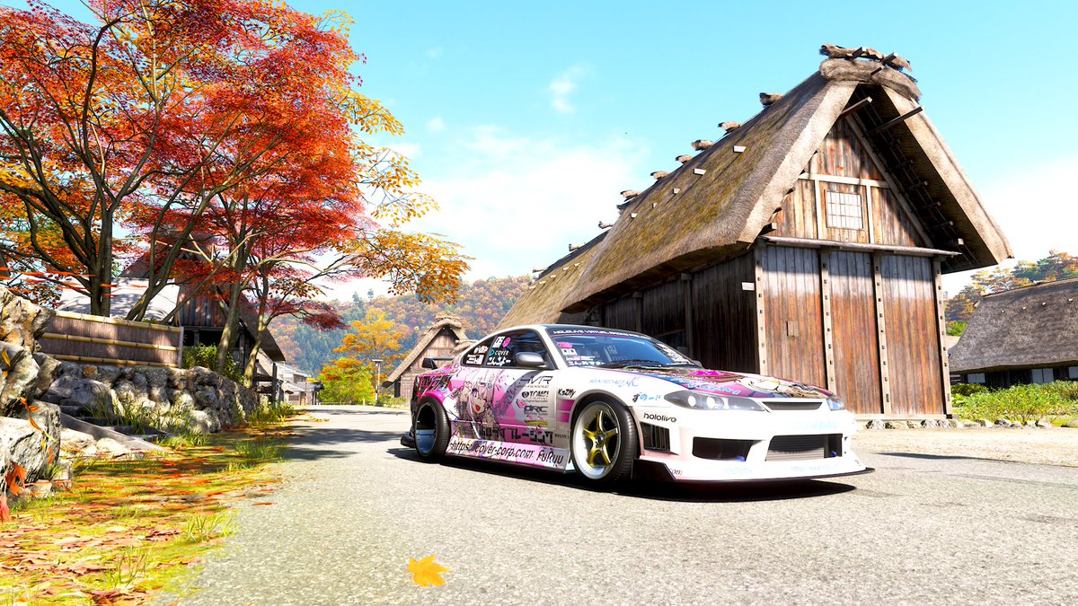 gabu0217's tweet photo. 3日かけてKoZMy仕様のs15のチューニング完成した。パーツ選びから馬力調整、タイヤコンパウンド、ホイールのサイズとか全部考えて組んで過去に数台作ったs15のドリ車よりかなり使い勝手良くなった！
あとこの峠を早くドリフトゾーンに追加して下さい。 https://t.co/9EriRoUtqG
