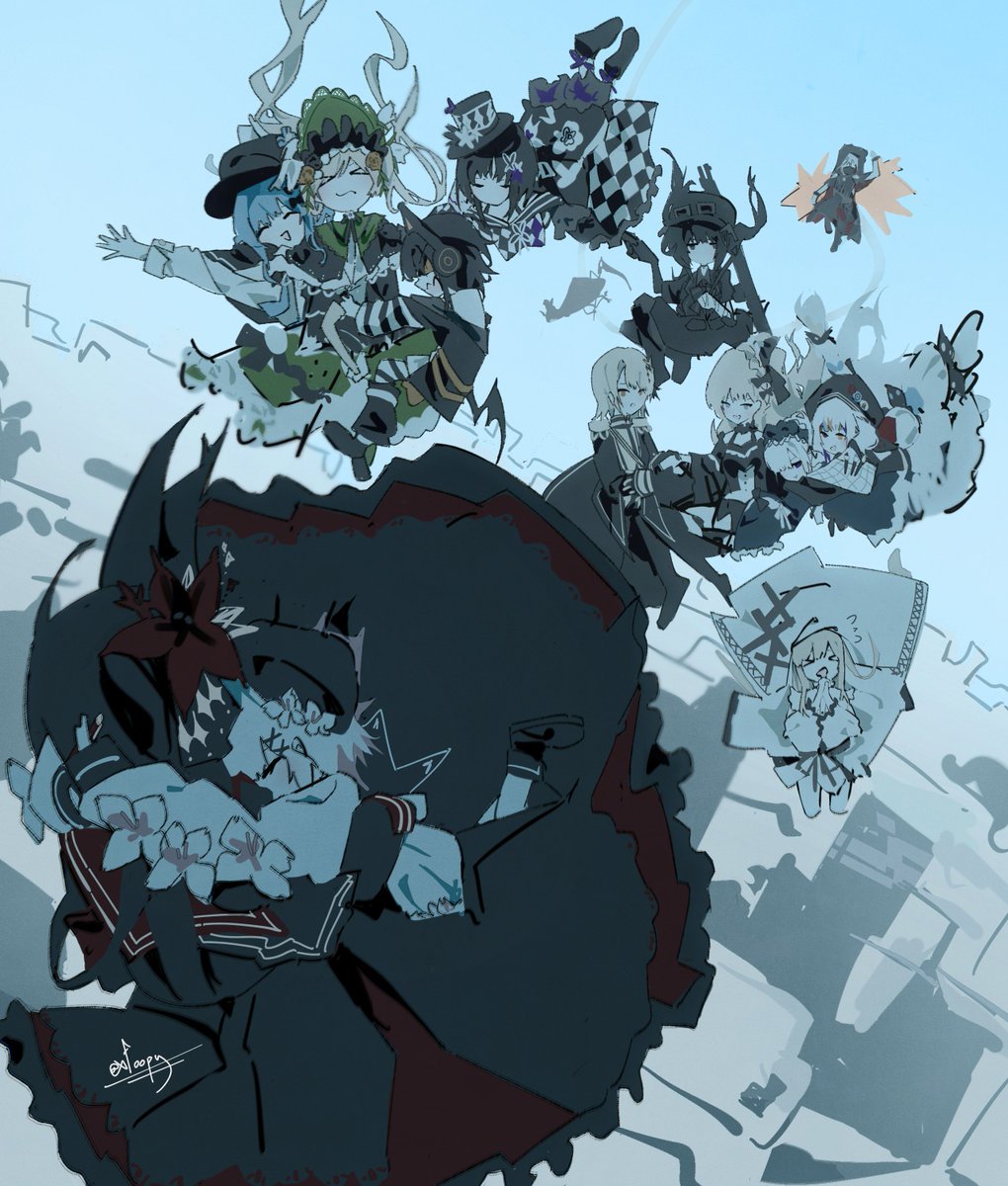 xfoopy's tweet photo. 1周年おめでとうございます
#まのさば二次創作 https://t.co/JVdlcdJZj9