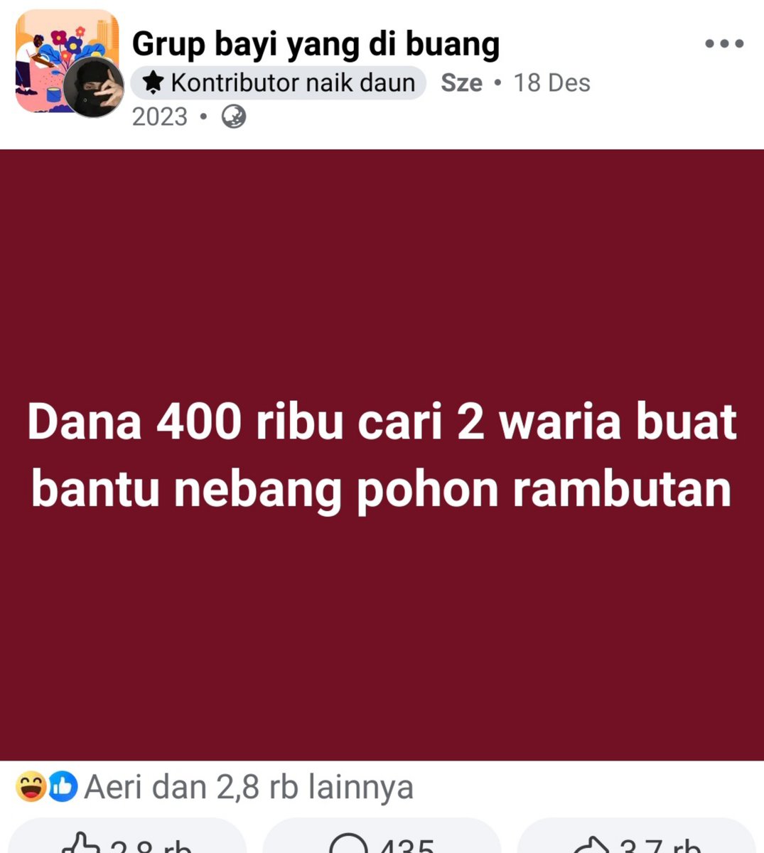 Swanketigaaa's tweet photo. fesnuk ajg😭 https://t.co/3lrjur6Vop