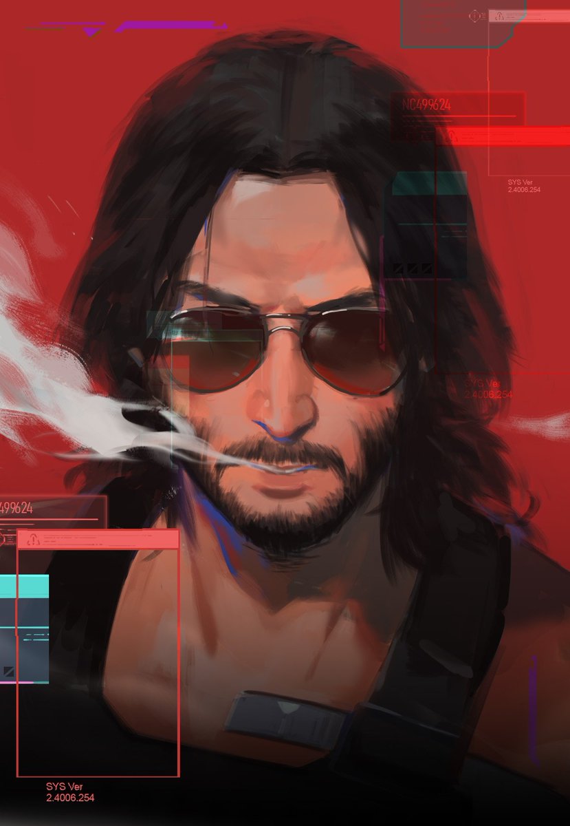 dar_puppy's tweet photo. #cyberpunk2077 #JohnnySilverhand https://t.co/aXQ8FGZ6Ks