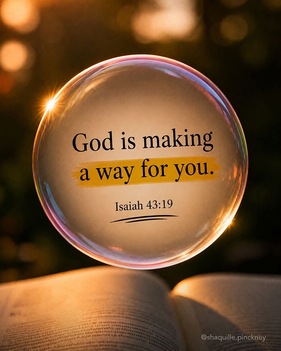 thompsonb2569's tweet photo. - Isaiah 43:19 https://t.co/2gG5ZvO2PD
