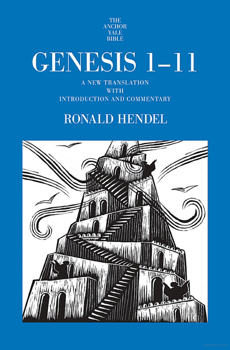 doofgeek4011's tweet photo. @Rurouni_Phoenix Ronald Hendel, Genesis 1–11: A New Translation with Introduction and Commentary, AYB 1A (New Haven: Yale University Press, 2024), 139–40. https://t.co/i4TKsa0A6S
