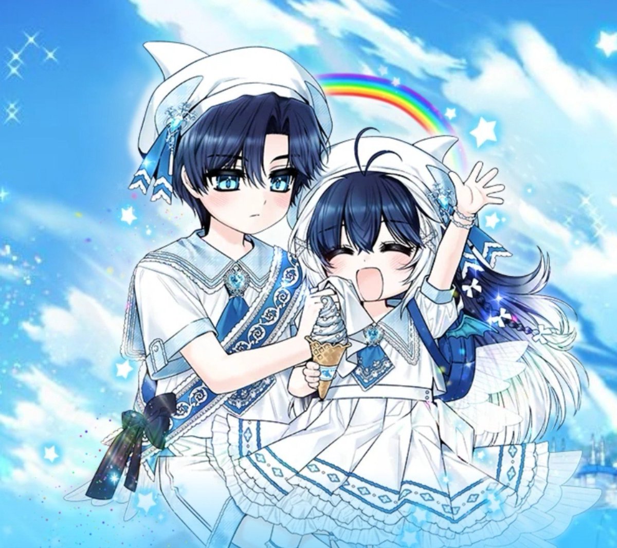 icesubo's tweet photo. This new cover is so cute 💙 https://t.co/8TDdltUfDX