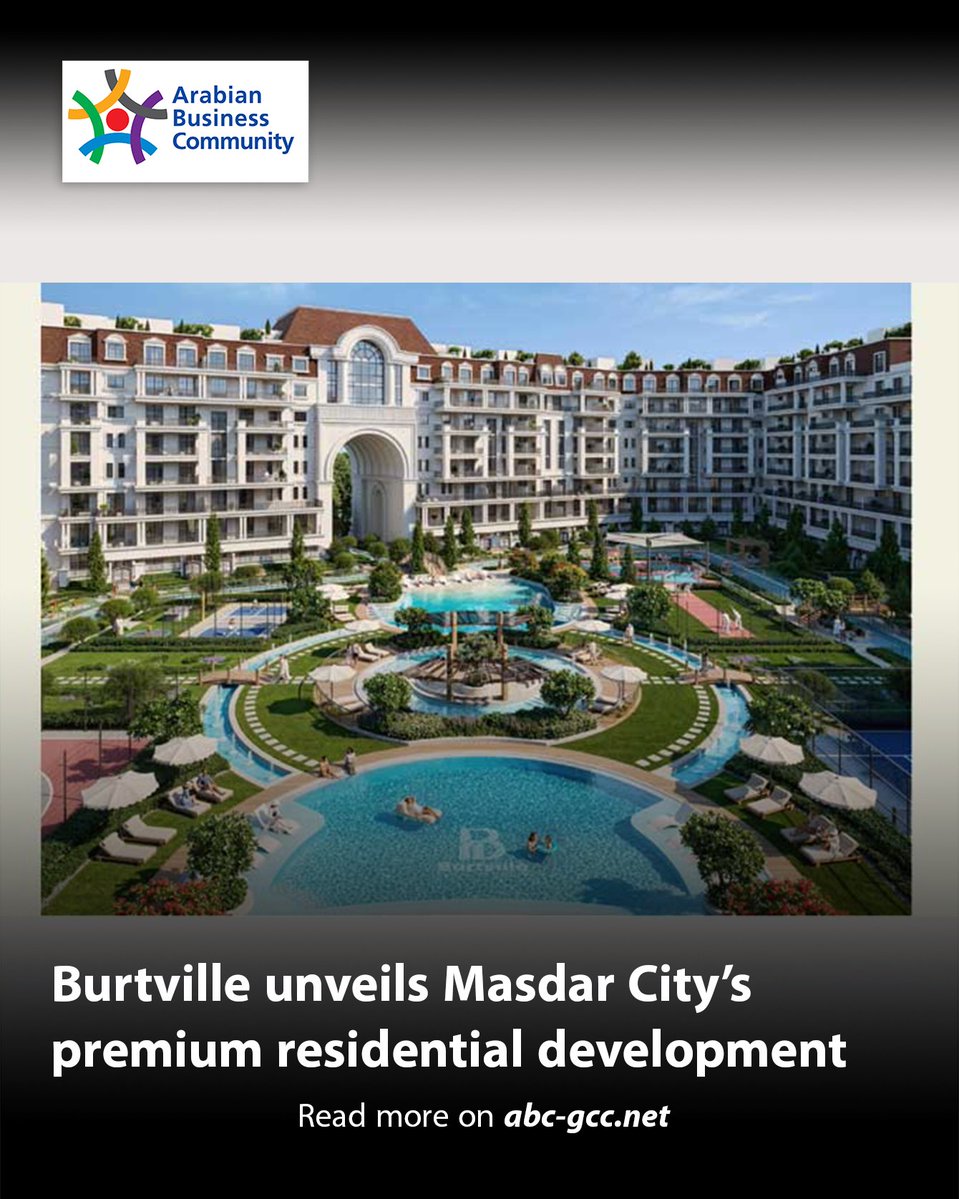 ABCinGCC's tweet photo. Burtville Developments has announced the launch of Bab Al Qasr Garden Residences 65, a premium branded residential development in Masdar City, Abu Dhabi.
Read more on https://t.co/qP2JAlAeJd
#development #garden #realestates https://t.co/kFKZHbdcE2