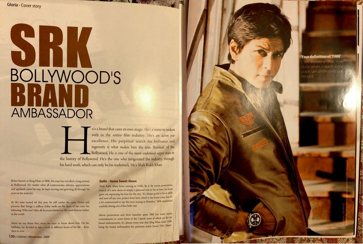 MHeerins's tweet photo. "I was very naughty during my school days [...] I was on the verge of being suspended once but with this devil's smile, as may teachers use to say, I was saved"

He has always been aware of the power of his smile😆

Gloria magazine, November 2009 https://t.co/54ltGi6VBs