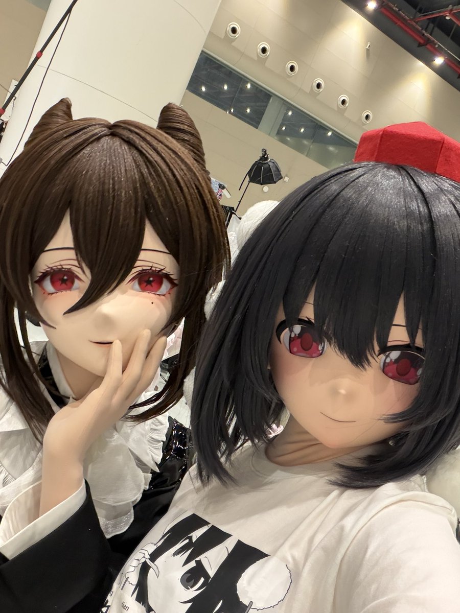 maotomenya's tweet photo. cgf！我已前往
#kigurumi 
#着ぐるみ https://t.co/MGIoXcX8Nu