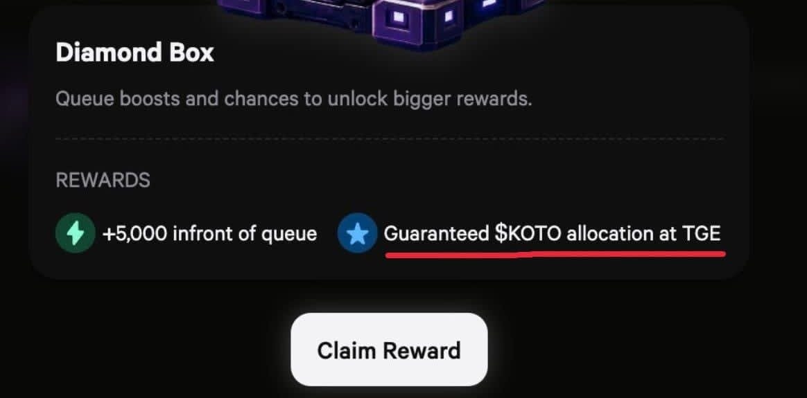 TokedeAyomide's tweet photo. *Airdrop Waitlist ~ Koto Trade is now open with free $5 withrawable when you got waitlisted ✅💯*

🔍 Register ⤵️ 
https://t.co/PDnuzCbnmg

- SignUp with Google
- Complete Easy Task
- Open Box 
- Done

✔️Galxe Quests : https://t.co/Y7IOJUZyDP https://t.co/UduTTjSIs4