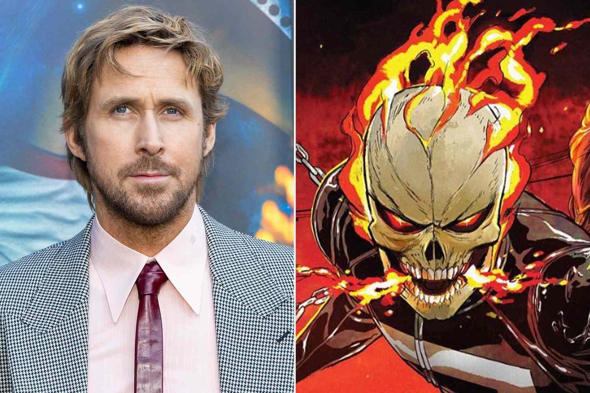SitoCinema's tweet photo. Ryan Gosling será oficialmente GHOST RIDER en Marvel Studios. 

¿Que te parece? https://t.co/oPAVwjTJio
