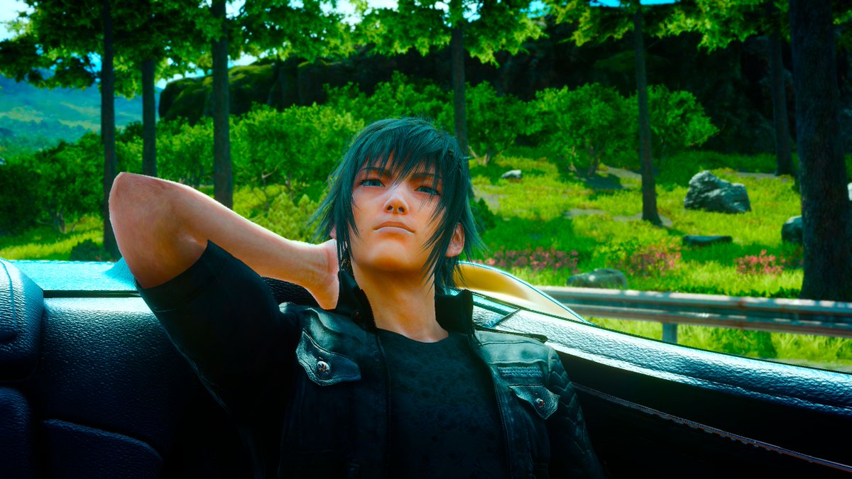 nayusanta's tweet photo. 余韻・・・　このいろんな写真あげてくれるのがいいんだよねぇ。プロンプトまじでいい子！ #ff15 https://t.co/2v6lWoldxW