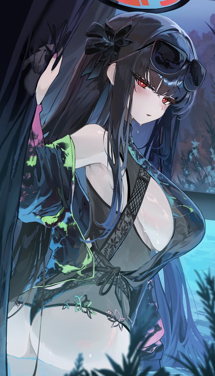 kabedoru's tweet photo. ブルアカ最強の黒髪、リオ https://t.co/rNSTKWPxSS