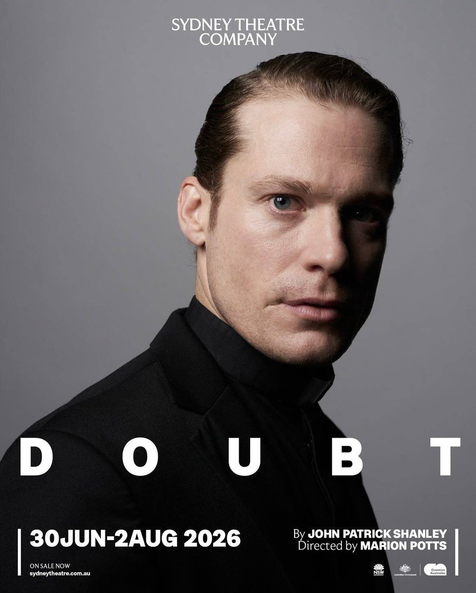 streidupdates's tweet photo. Sam Reid for Sydney Theatre Company 🖤

DOUBT: A PARABLE is on for one more week!
Get your tickets here: https://t.co/mCnBIwjsY5

📸: hollywardstudio https://t.co/z8bFG976kj