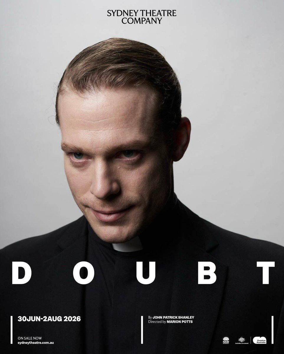 streidupdates's tweet photo. Sam Reid for Sydney Theatre Company 🖤

DOUBT: A PARABLE is on for one more week!
Get your tickets here: https://t.co/mCnBIwjsY5

📸: hollywardstudio https://t.co/z8bFG976kj