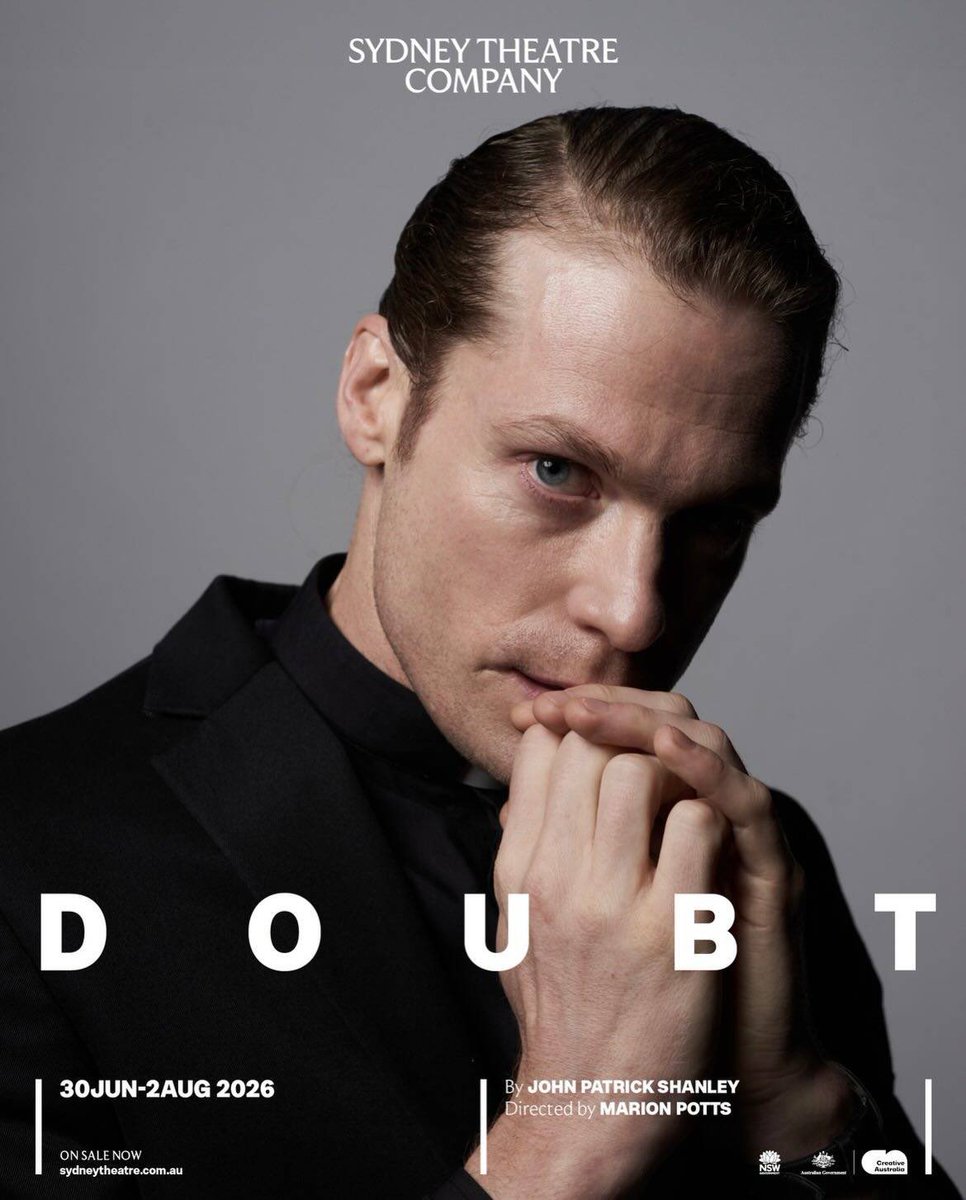 streidupdates's tweet photo. Sam Reid for Sydney Theatre Company 🖤

DOUBT: A PARABLE is on for one more week!
Get your tickets here: https://t.co/mCnBIwjsY5

📸: hollywardstudio https://t.co/z8bFG976kj