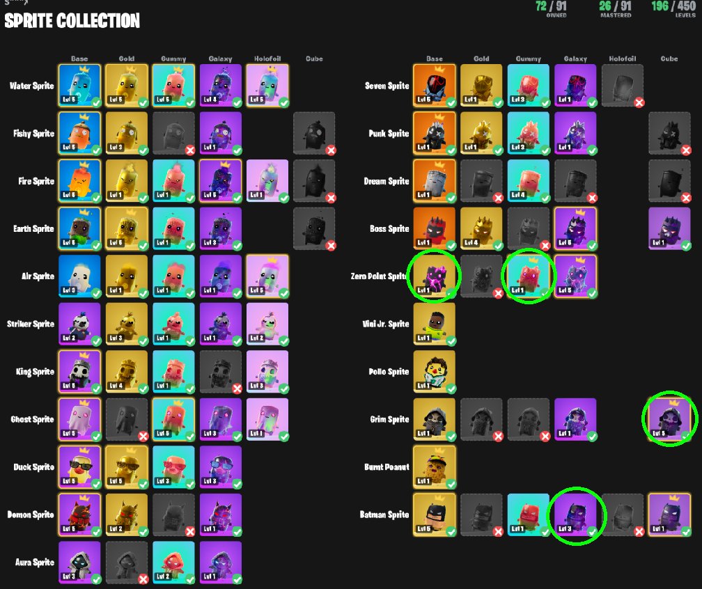 StaticUchiha's tweet photo. @trancegamertima  The plug came through for Cube Batman. Absolute GOAT.

#fortnite #sprites #trade #goat https://t.co/hl1qJnmYAG