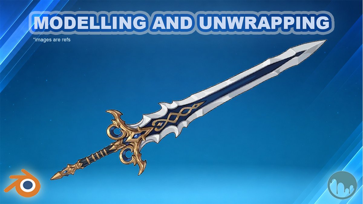 frog_dojo's tweet photo. wip sword for my port, i uploaded a video of me modelling and uv unwrapping it on my youtube at frogdojo  #Roblox #RobloxDev #RobloxDevs https://t.co/kr8g2cprrd