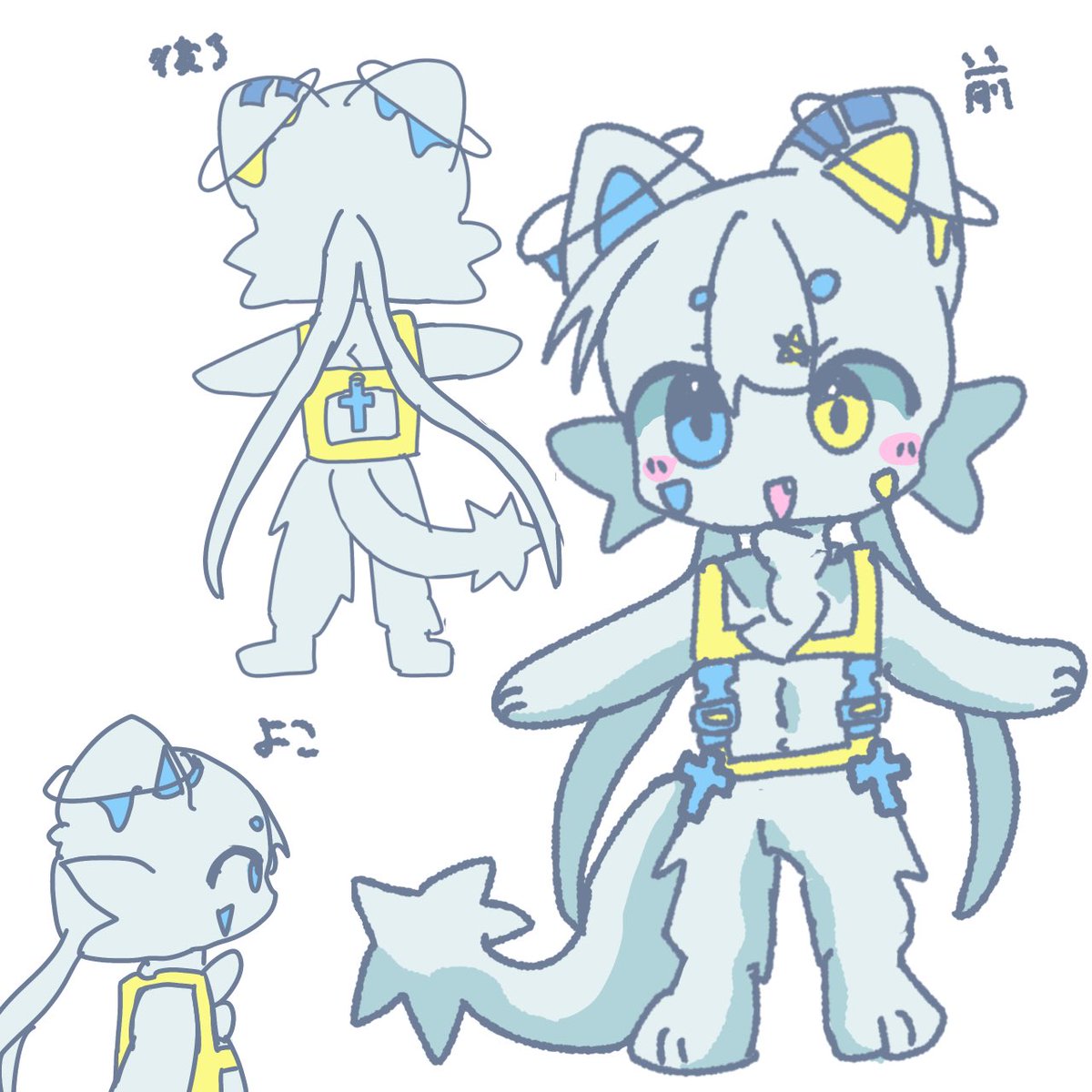 Charsiu25's tweet photo. 設定！代理ちゃんとしたやつ
#イラスト https://t.co/6gSq86C8df