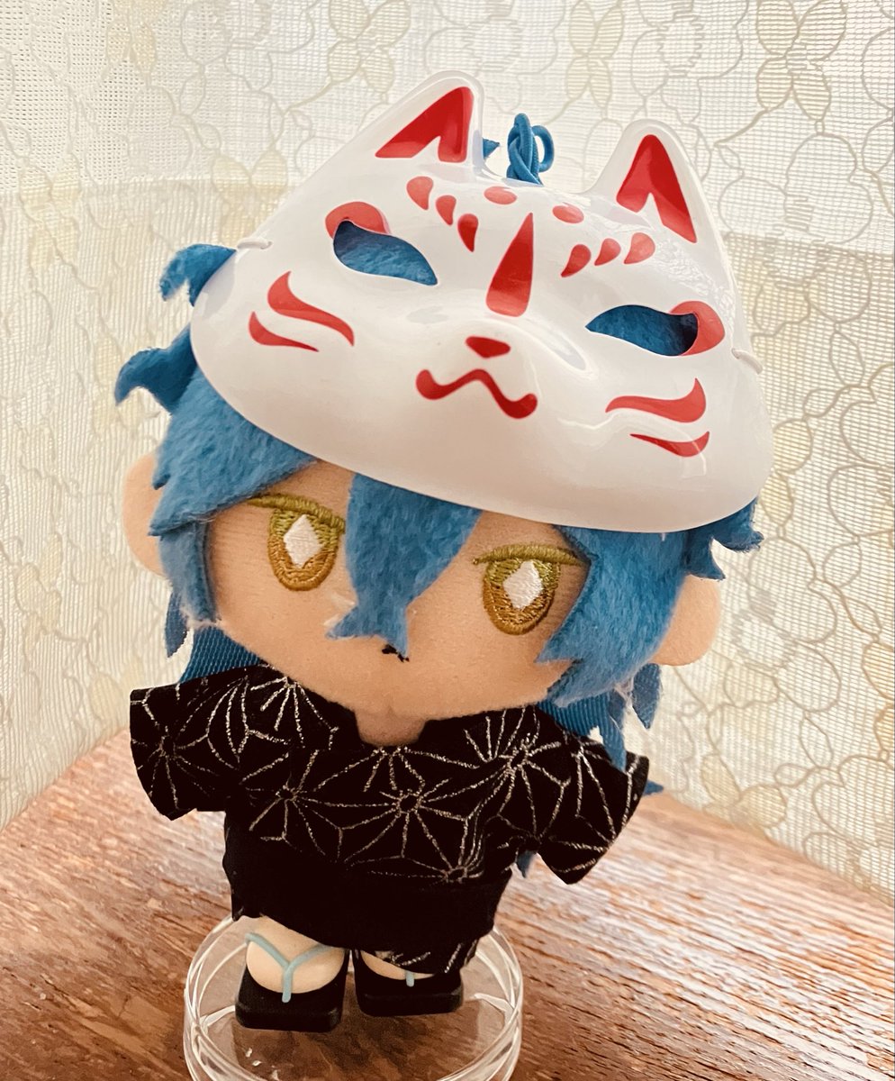 RerukaS's tweet photo. せっしゃと夏祭り行く？
 #ツイステぬい撮り部
 #twstぬい撮り部 https://t.co/wxaHSQzcaz