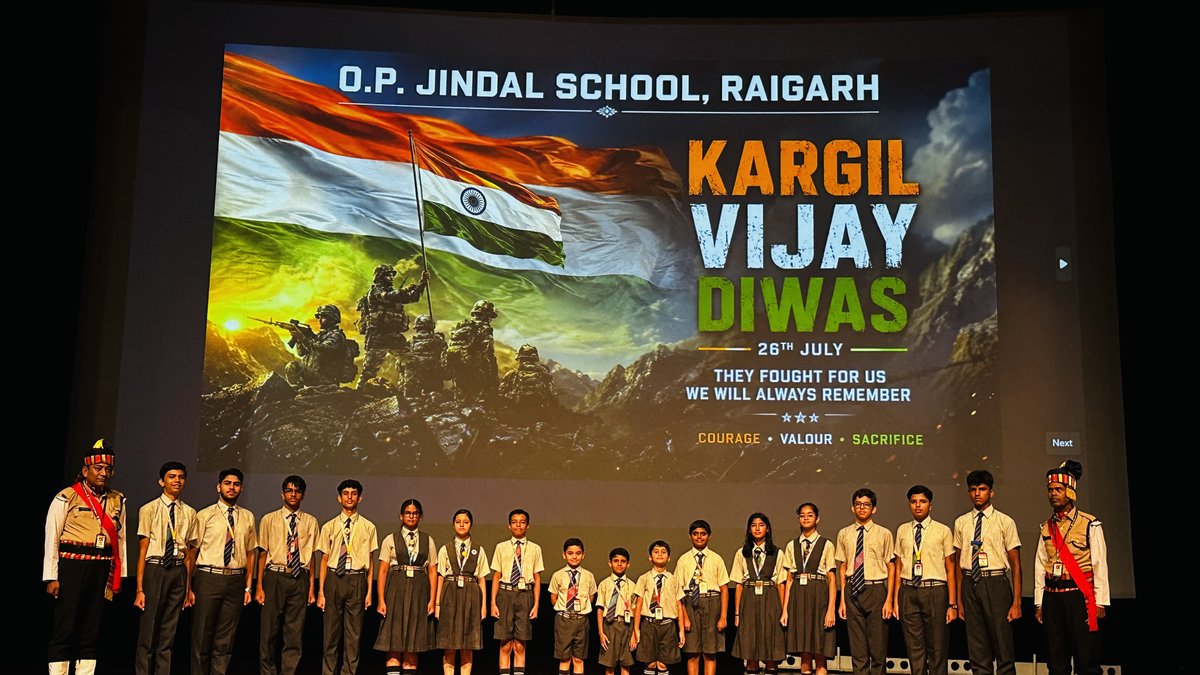 opjsrgh's tweet photo. #KargilVijayDiwas
On this momentous day @opjsrgh extends its heartfelt gratitude to all armed forces personnel who ensure our safety and the security of our borders. . Jai Hind!
@JindalFndn  @MPNaveenJindal https://t.co/7RhqCxjH99