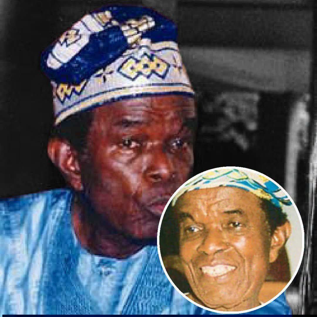 Iyoaiye_'s tweet photo. He actually told his driver not to look back...hidden facts you never knew about Pa Abraham Adesanya

Pa Abraham Adesanya knew how tough his journey would be. So he got ahead of his future enemies. In an interview recently, his eldest son, Pa Adebayo, narrated the true event of January 14, 1997 and another incident during his father's days as senator.
Hear him:

"I remember what you want to say, he left office and he was on his way to Otta in Ogun State for a case. What happened was that I couldn’t take my son to school that day as usual because I wasn’t feeling well and he volunteered to take him to school inside Bonny Camp.

My father was oblivious of the dãnger ahead of him that day. The gate of Bonny Camp was blocked that day, which was unusual, so he came down from the car and took the boy to school before setting out to Otta for the case after picking one or two things in his office, mostly his law books.

On his way, he told the driver to buy fuel at a filling station in Sura on Lagos Island but the driver insisted that the fuel in the car was okay to take them to Otta and back. My father warned the driver that he r!sked being sacked should they run out of fuel during the trip.

They passed through the station but unknown to them, Sergeant Rogers and his boys had decided to lay an ambush for them at the filling station. Sensing that my father’s vehicle won’t stop by to refuel, Rogers and his boys now decided to pursue Baba shøøting sporadically into his car. My father sat at the back as usual and everyone within the vicinity scampered to safety.

Rogers and his boys thought with the intensity of the attãck that there was no way my father would have survived but he survived without a scratch. What the driver told us was that Daddy told him not to look back when the firing was on. In the end, they didn’t go to Otta and they had to turn back and return to the office.

HIS DAYS AS SENATOR FROM 1979

He was a thorn to the flesh of the ruling party, which was the NPN to the extent that one day when he was coming home in the evening he was waylaid by some thügs who tried to k!ll him for opposing and frustrãting the passage of a bill which he said was bad for the common man.

When his assa!lants shøt at him several times and the bullets didn’t penetrãte, they had to break the bottle on his head resulting in serious injur!es. We were at home that day and we didn’t even know that daddy was the person who they were fighting.

I just peeped through the window and I saw him in the middle of three or four men. They shøt at him. No way. They used cutlasses but he took it from them and flung it away. We were watching them. When they could not hãrm him, they just broke a bottle on his head and they left."

OTHER FACTS ABOUT HIM
👉Hardly had time to sleep. Most times, he left him by 5am.
👉He loved moin moin and pap for breakfast, eba with any soup for afternoon or evening.
👉He had electric wire which he used to punish his children when they erred.
👉He once formed a political party called Imole De, Okuku Parada.
👉He met Obafemi Awolowo and his wife coincidentally on a ship in which he was traveling abroad to study law. Their bond became strong from then.
👉He was the first lawyer to go to court to defend Awolowo in the treasønable feløny charge against him.
👉He refused to apply to be a Senior Advocate even though he was a successful lawyer.
👉His father, Oloye Ezekiel, was a strong traditional healer.
👉He was born on this day, July 24, 1922. So, he would have been 104 years old today.