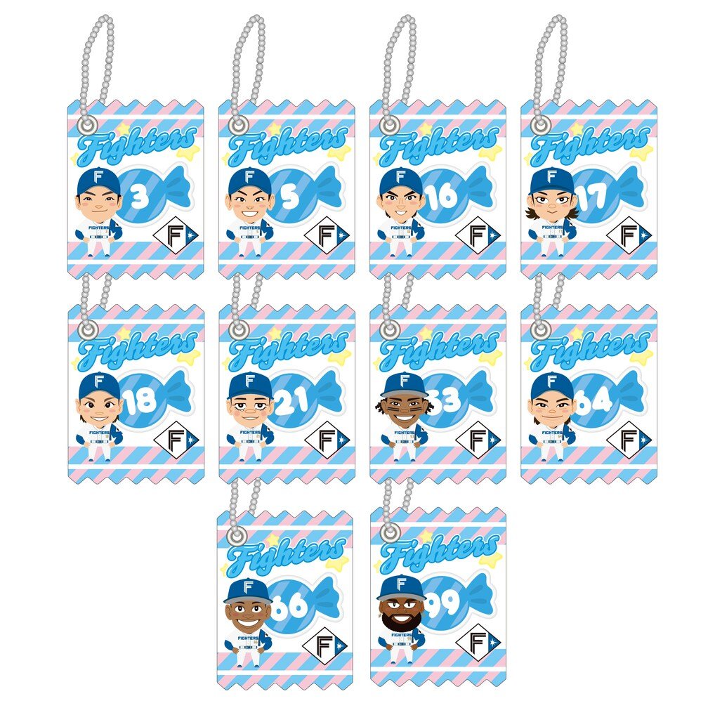 mugi_0822's tweet photo. ファイターズ
パッケージ風キーホルダー

譲 : 3 郡司・16 達・17 伊藤・53 水谷
　   64 田宮・99 レイエス

求 : 5 野村

次回の観戦予定が未定の為、郵送での交換希望です📮
お気軽にお声掛けください https://t.co/pDEBIJRi1j