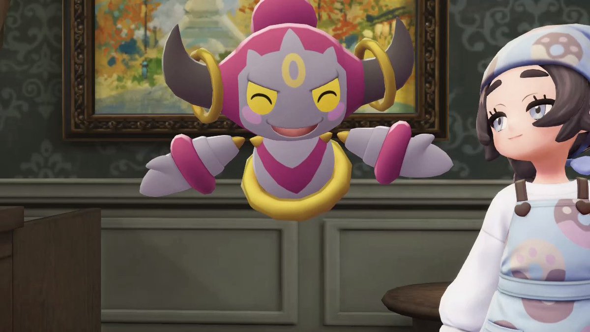 SaganoSatuki's tweet photo. 笑顔フーパかわいい💖
#ポケモンレジェンズZA 
#PokemonLegendsZA https://t.co/aKpiSRlr2h