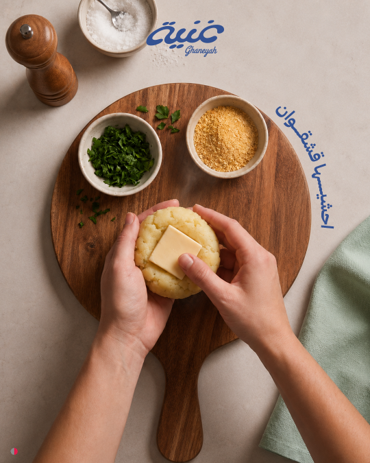 Ghaneyah_ksa's tweet photo. لعشاق الجبن الذايب والقرمشة المميزة... هذي الوصفة لكم!! 🧀✨

1️⃣ اسلقي البطاطس واهرسيها زين 🥔
2️⃣ احشيها بجبن القشقوان 🧀
3️⃣ غلّفيها بالكعك المطحون ✨
4️⃣ اقليها لين تصير ذهبية ومقرمشة 😋🔥

وبالعافية عليكم! 💛

#غنية_للأجبان_الطازجة #غنية #أجبان #جبنة #جبن #السعودية #الرياض https://t.co/IozqSLLqE9
