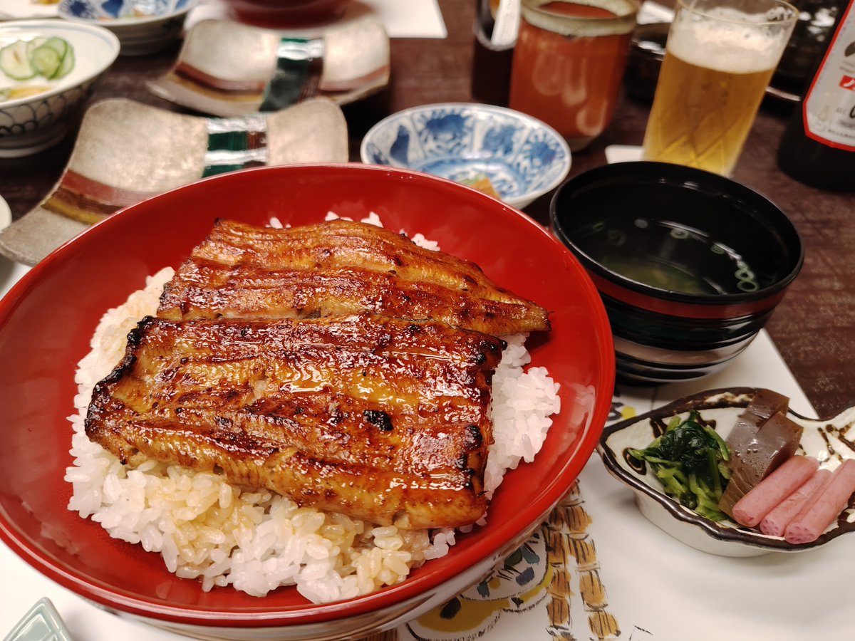 azukide's tweet photo. ポーセラーツのお稽古帰りに
元、酒蔵を改造した竹葉亭さんで鰻を頂きました～

 #東京竹葉亭西宮店 https://t.co/IvwYwfiGiR