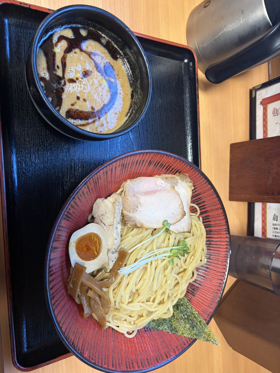 1203_oU's tweet photo. 夕飯はつけ麺にしました https://t.co/vt0hNcCZio