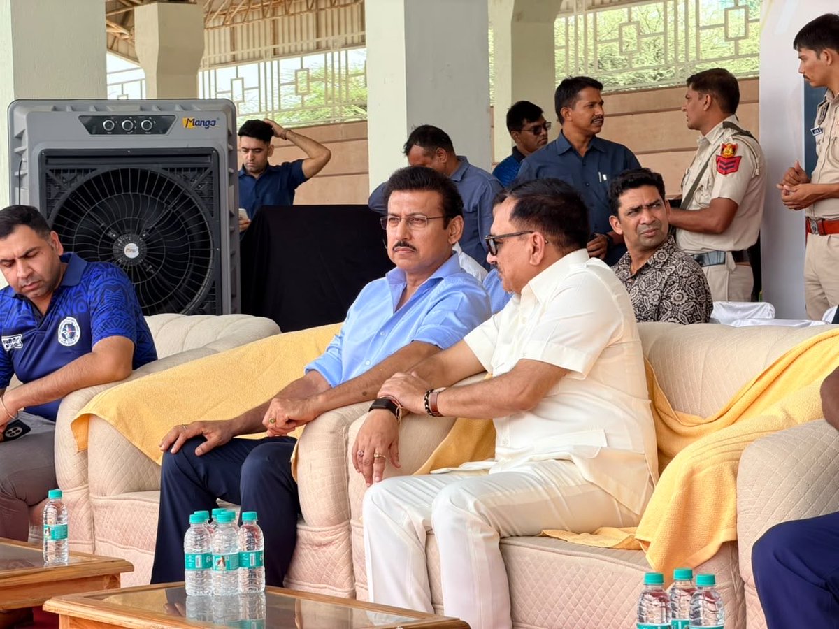 Virend_Sachdeva's tweet photo. Delighted to attend the Prize Distribution Ceremony of the NTPC National Ranking Archery Tournament (NRAT) 2026 in Jaipur.

It was an honour to be joined by Hon’ble Rajasthan Cabinet Minister and Olympic medalist Col. @Ra_THORe Ji on this special occasion. 
Congratulations to all the winners and runners-up for their outstanding performances and dedication.

Under the visionary leadership of Hon’ble Prime Minister Shri @narendramodi Ji, the Central Government continues to strengthen India’s sporting ecosystem by empowering young athletes and creating greater opportunities for them to excel. 
Tournaments like NRAT play a vital role in identifying and nurturing the next generation of archery champions.

#IndianArchery #NTPC #NRAT2026