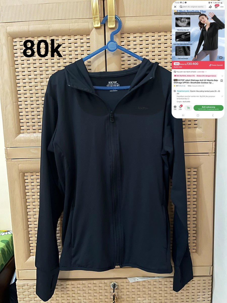 bbywinelf's tweet photo. #Preloved
Jaket Olahraga Anti UV only 80k
Brand : KKTOP
Size : M (45-55kg)
Baru dipakai 2x masih baguss banget

Cardigan Coklat only 40k
Brand : Nigoo
All Size
Masih bagus bangett

Cardigan Coquette Knite only 65k
No Brand
All Size
Rajut halus, adem gak bikin gerah https://t.co/FjgpYkuj2E