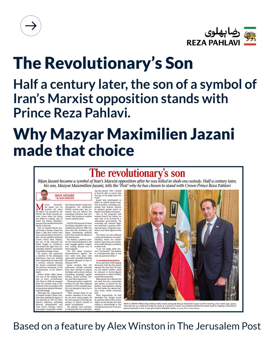 Reza Pahlavi Communications tweet media